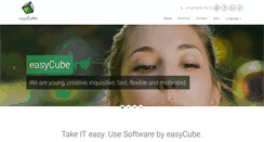 Desktop Screenshot of easy-cube.de